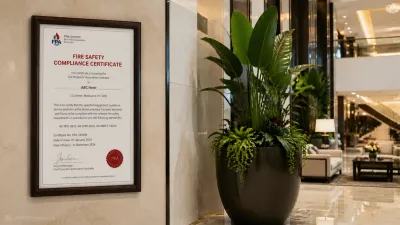 Are artificial plants fire safe for commercial buildings — compliance guide