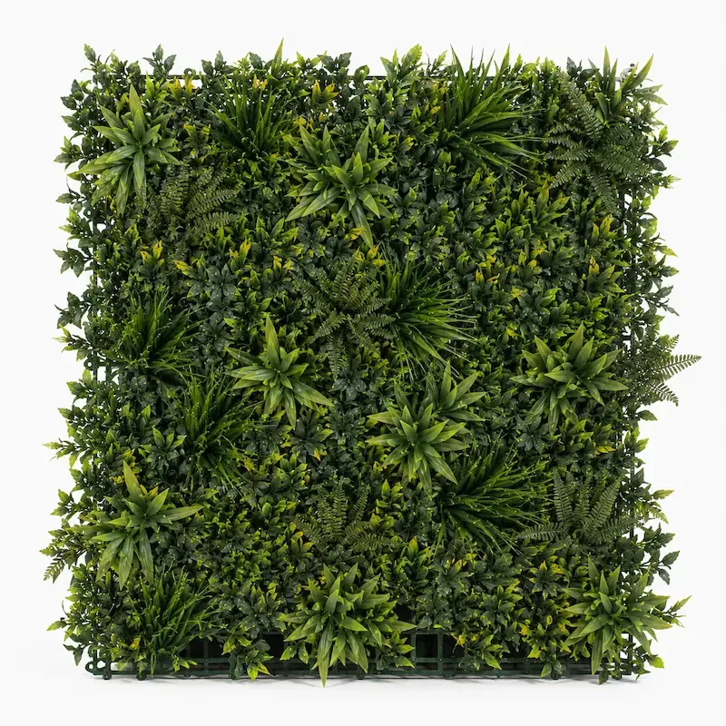 Woodland greens artificial green wall panel
