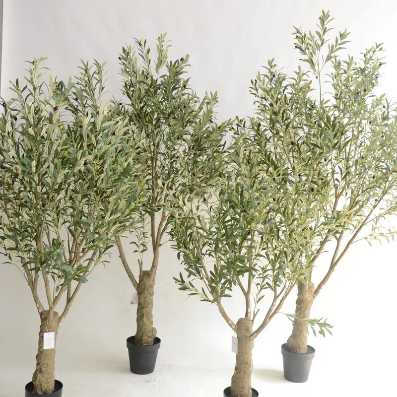LS Old Stump Thick Trunk Artificial Olive Tree