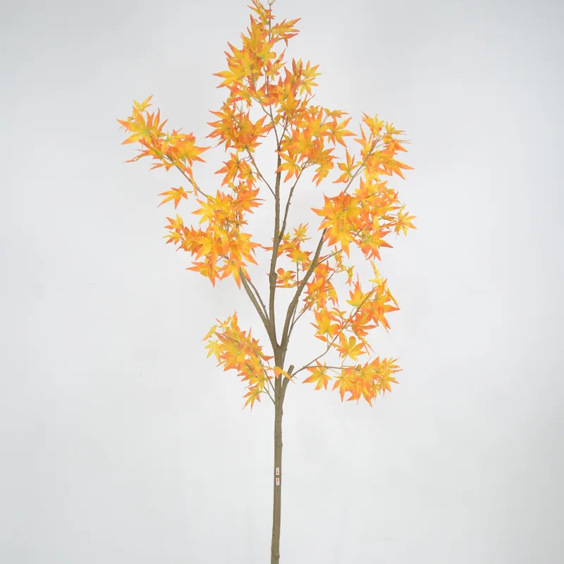 Artificial Maple Tree with yellow autumn leaves